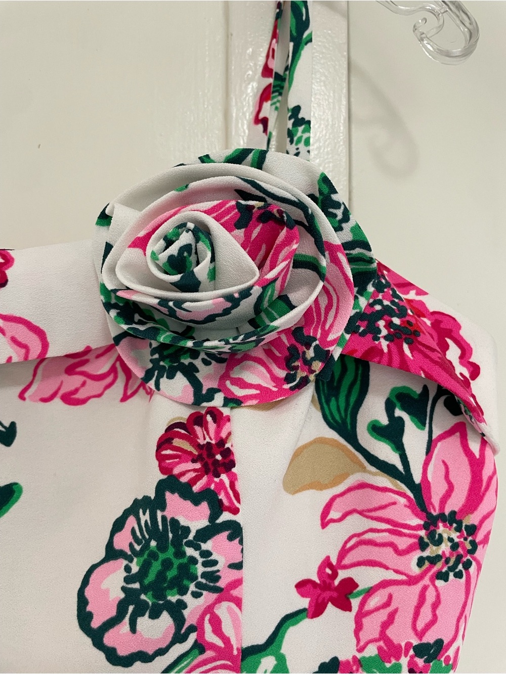 Lilly Pulitzer Floral Spaghetti-Strap Sheath Dress Coconut Safari Sancuary print - Picture 4 of 8